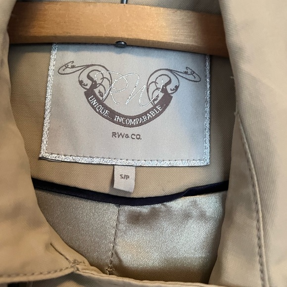 Trench Coat RW& Co - Picture 3 of 6